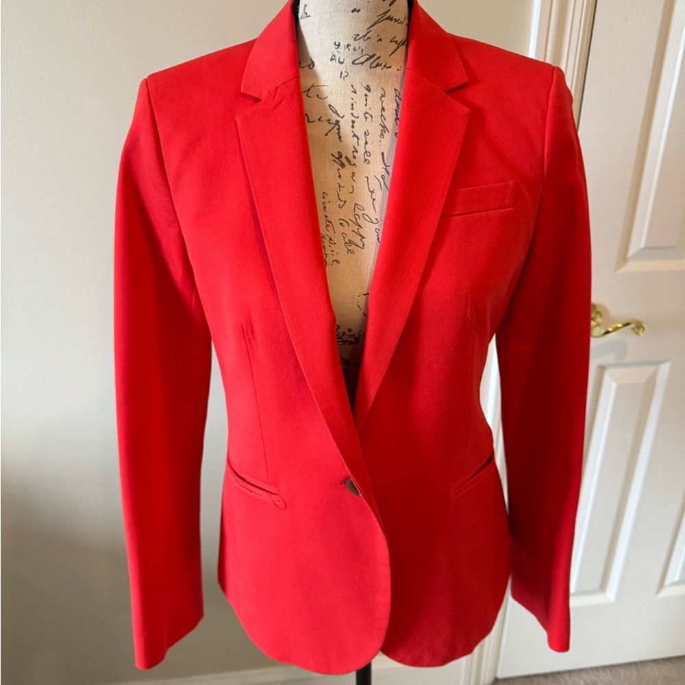 J. Crew Parke Stretch Cotton Blazer